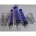 Medical Oral Syringe with Bottle Adapter for Beby with Ce ISO 13485